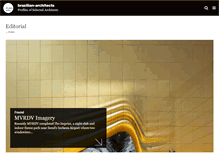 Tablet Screenshot of brazilian-architects.com